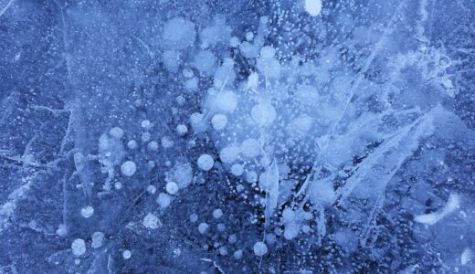 これが噂のアイスバブルか